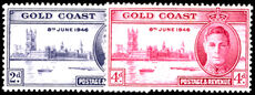 Gold Coast 1946 Victory perf 13½ lightly mounted mint.