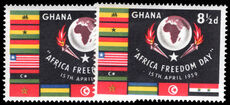 Ghana 1959 Africa Freedom Day unmounted mint.