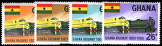 Ghana 1963 60th Anniversary of Ghana Railway unmounted mint.