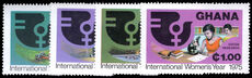 Ghana 1975 International Women's Year unmounted mint.