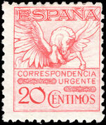 Spain 1929-32 20c Express perf 11½ lightly mounted mint.