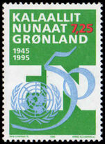 Greenland 1995 United Nations unmounted mint.