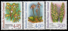 Greenland 1996 Orchids unmounted mint.