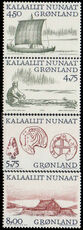 Greenland 1999 Vikings unmounted mint.