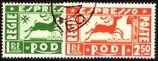 Dodecanese Islands 1935 Express set fine used.