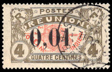 Reunion 1917 Saint Denis provisional fine used.