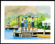 Dominica 1979 50th Anniversary of Girl Guide Movement in Dominica souvenir sheet unmounted mint.