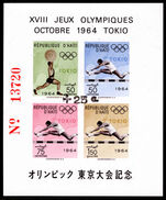 Haiti 1965 Olympics souvenir sheet unmounted mint.