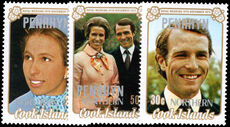 Penrhyn Island 1973 Royal Wedding unmounted mint.