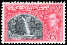 Trinidad & Tobago 1938-44 60c Blue Basin unmounted mint.