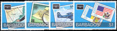 Barbados 1986 Ameripex unmounted mint.