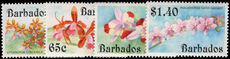 Barbados 1992 Orchids unmounted mint.