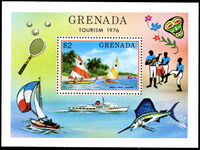 Grenada 1976 Tourism souvenir sheet unmounted mint.