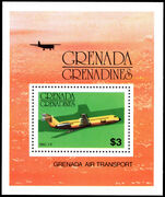 Grenada Grenadines 1976 Aircraft souvenir sheet unmounted mint.