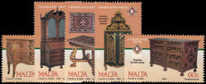 Malta 2002 Antique Furniture unmounted mint.