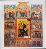 Malta 2004 Art souvenir sheet unmounted mint.