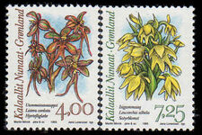 Greenland 1995 Arctic Orchids unmounted mint.