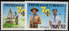 Trinidad & Tobago 1986 Boy Scouts unmounted mint.