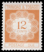 Trinidad & Tobago 1976-77 12c Postage due unmounted mint.