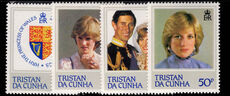 Tristan da Cunha 1982 21st Birthday of Princess of Wales unmounted mint.