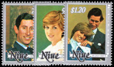 Niue 1981 Royal Wedding unmounted mint.