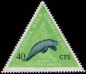 Costa Rica 1963 40c American Manatee unmounted mint.