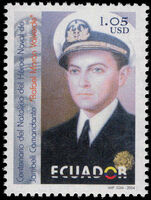 Ecuador 2004 Raphael Moran Valverde unmounted mint.