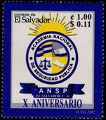 El Salvador 2002 Public Security Academy unmounted mint.