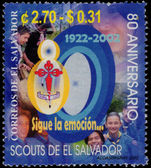 El Salvador 2002 Scouts unmounted mint.