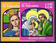 El Salvador 2003 Christmas unmounted mint.