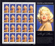 USA 1995 Marilyn Monroe sheetlet unmounted mint.