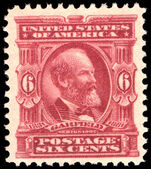 USA 1902-08 6c Garfield fine mounted mint.