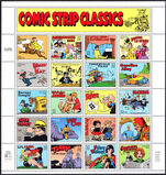 USA 1995 Centenary of Comic Strips sheetlet unmounted mint.