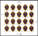 USA 2003 Purple Heart sheetlet unmounted mint.