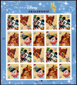 USA 2004 Disney Cartoon Characters sheetlet unmounted mint.