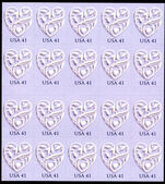 USA 2007 41c Greetings Stamp sheetlet unmounted mint.