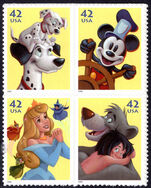 USA 2008 Cartoon Characters unmounted mint.