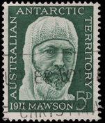 Australian Antarctic Territory 1961 Sir Douglas Mawson fine used.