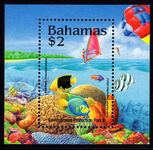 Bahamas 1994 Environment Protection (2nd series). Marine Life souvenir sheet unmounted mint.