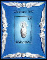 Bahamas 1997 Christmas souvenir sheet unmounted mint.