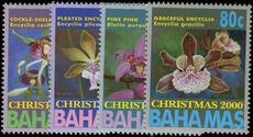 Bahamas 2000 Christmas Orchids unmounted mint.