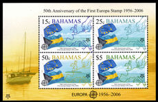 Bahamas 2005 Europa souvenir sheet unmounted mint.