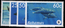 Bahamas 2007 Blainvilles Beaked Whale set unmounted mint.
