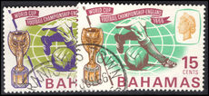 Bahamas 1966 World Cup Football Championships fine used.