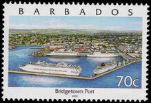 Barbados 2000 70c Bridgetown type II unmounted mint.