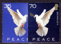 Bermuda 2002 World Peace Day unmounted mint.