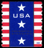 USA 2009 Stars and Stripes ordinary gum coil unmounted mint.