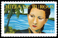 USA 2010 Julia de Burgos unmounted mint.