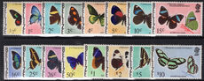 Belize 1974-76 Birds set unmounted mint.