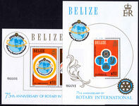 Belize 1981 Rotary souvenir sheet unmounted mint.